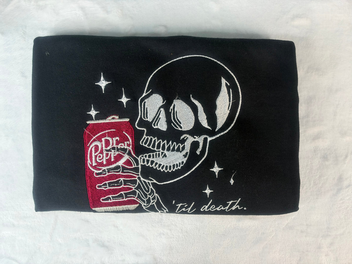 Dr P Short Sleeve Embroidered Cotton T-Shirt