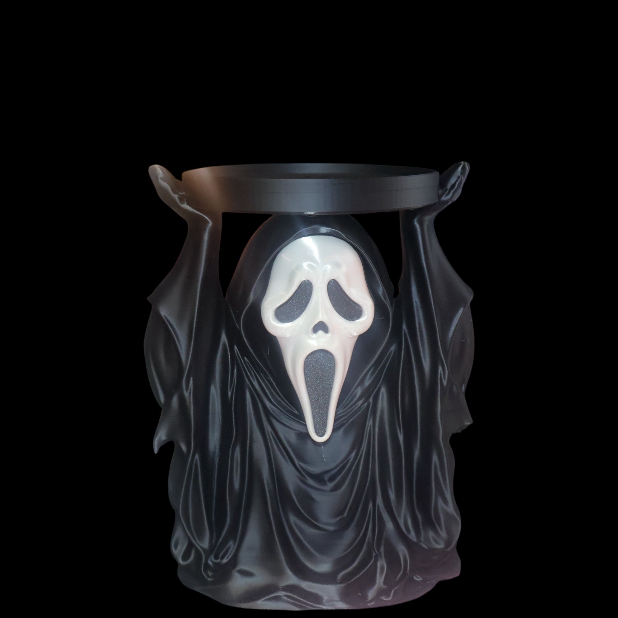 Decorative Ghost Figure Candle Holder Stand