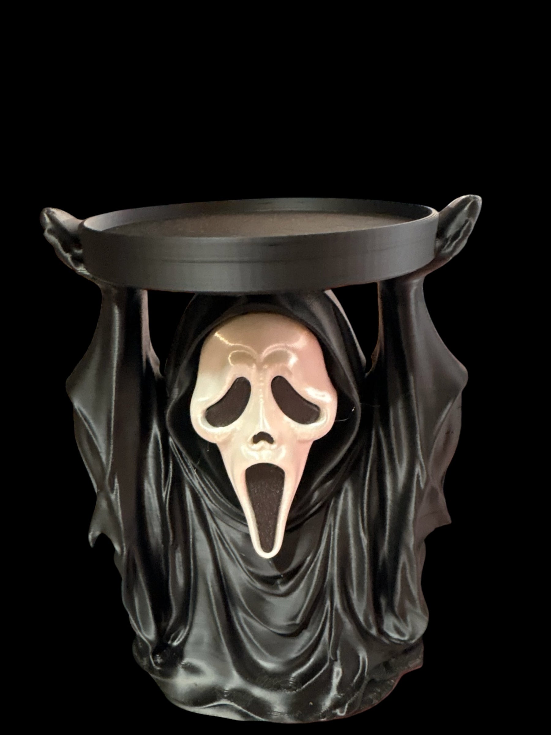 Decorative Ghost Figure Candle Holder Stand